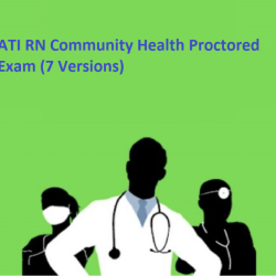 Ati proctored exam community health