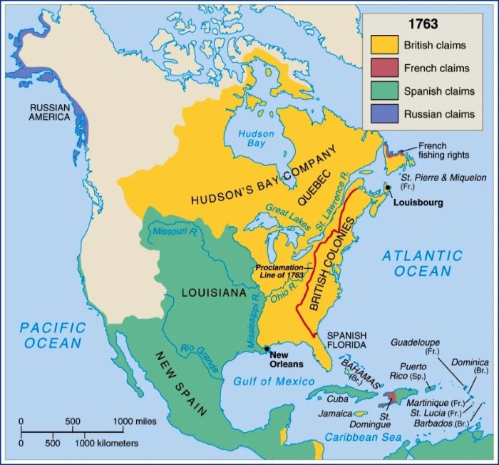 North america 1763 map worksheet answer key