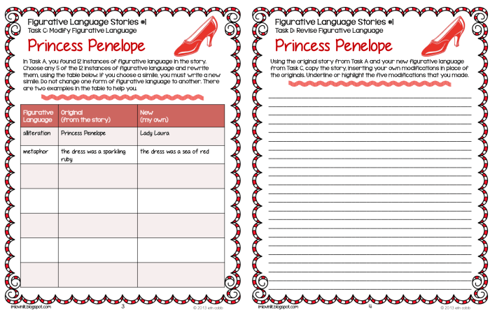 Figurative language key answer quiz grammar punctuation